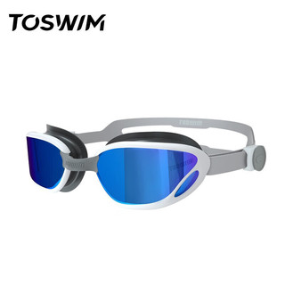 TOSWIM 拓胜 泳镜 TS01320499 灰度天青