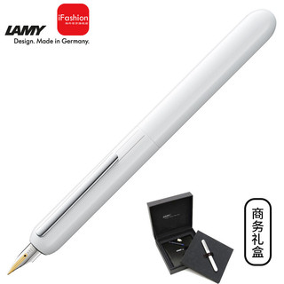 LAMY 凌美 钢笔 Dialog3 钢琴白 EF尖 礼盒装