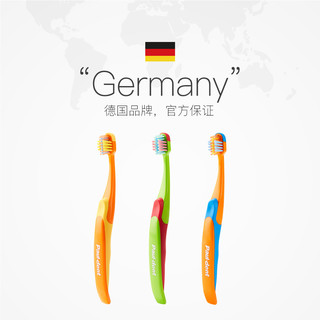 Paul-Dent 宝儿德 德国进口宝儿德儿童换牙期牙刷超细软毛6-12岁小学生6岁以上孩子