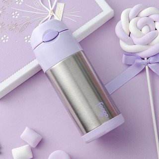 THERMOS 膳魔师 儿童保温吸管杯 360ml 紫色