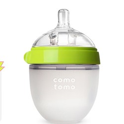 comotomo 可么多么 婴儿硅胶奶瓶 150ml 绿色 0月+