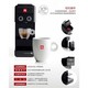 illy 意利 全自动胶囊咖啡机 办公室家用迷你意式浓缩咖啡机 Y3.3 黑色