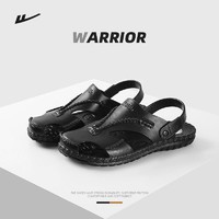 WARRIOR 回力 凉鞋男士2022新款厚底沙滩夏季外穿爸爸防滑耐磨两用凉拖鞋子