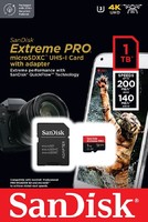 SanDisk 闪迪 1TB Extreme PRO microSDXC 卡  TF存储卡  + SD 适配器