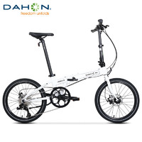 DAHON 大行 20寸变速折叠自行车超轻铝合金D8碟刹成人男女式单车