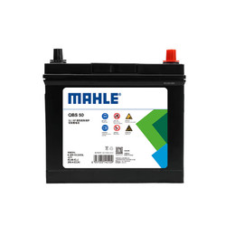 MAHLE 马勒 汽车电瓶蓄电池SLI高性能免维护55B24L 12V 上门安装