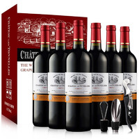 图利斯 法国原酒进口 图利斯酒庄系列 干红葡萄酒 750ml 整箱6支装