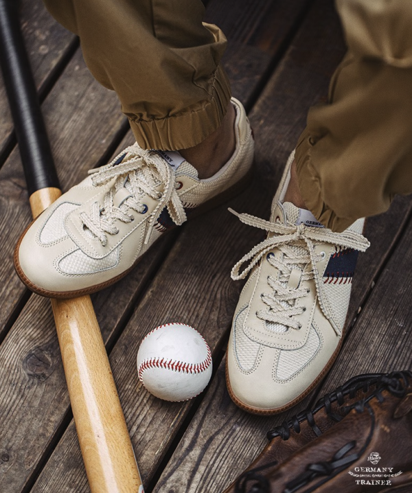 maden 马登 棒球元素 复古德训鞋 md2301008