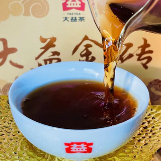 TAETEA 大益 金砖 普洱熟茶 1kg 礼盒装