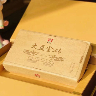 TAETEA 大益 金砖 普洱熟茶 1kg 礼盒装