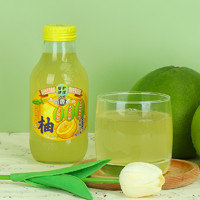 衢香源香柚汁复合果汁休闲饮料柚子汁葡萄柚玻璃瓶318ml整箱5瓶