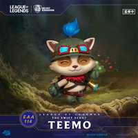 LEAGUE OF LEGENDS 英雄联盟 英雄联盟 EAA-114 迅捷斥候·提莫 手办 12.3cm