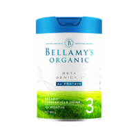 BELLAMY'S 贝拉米 白金版 有机婴儿配方奶粉 3段 800g