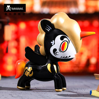 tokidoki 淘奇多奇 黑金达摩独角兽 手办 10cm