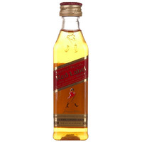 尊尼获加 红方 红牌 苏格兰 调和型 威士忌 洋酒 50ml（无盒）