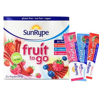 SunRype 桑莱普 儿童水果条24条/盒（赠水果粒14g*8袋）