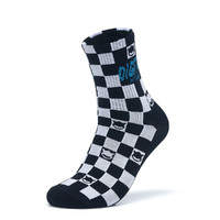 XTEP 特步 运动袜子中性平板长袜舒适简约街头系列中性运动功能袜