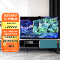 SONY 索尼 XR-65A95K 65英寸 4KHDR 超高清120Hz QD-OLED旗舰电视安卓智能摄像头石板黑