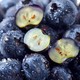 云南高山蓝莓（果径15mm+）约125g/盒 1盒装 大果