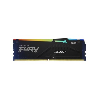 Kingston 金士顿 Beast野兽系列 FURY DDR5 6000MHz 台式机内存条64GB（32G×2）套装