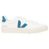VEJA女士V-10皮革白色蓝标单鞋运动鞋CP0502818
