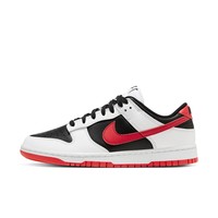 NIKE 耐克 Dunk Low Retro 男子运动板鞋 FD9762-061 黑/大学红/白色 42.5