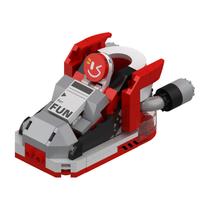 AREAX X砖区 SNEAKER未来科技系列 AX0032 红色潮鞋 炽热红