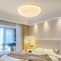 KIMKNO 全光谱吸顶灯现代简约南瓜护眼卧室主灯2023年新款LED创意贝壳灯