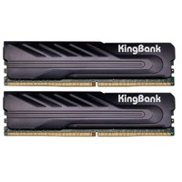 KINGBANK 金百达 黑爵 Intel专用台式机内存条 DDR4 3600MHz 32GB（16GB*2）