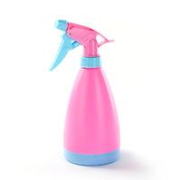 家用喷水壶洒式浇水浇花喷雾瓶 粉色 21*8.5cm 2个