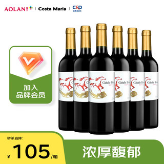 Vina Inigo 宜兰树 卡布拉沃 西班牙干型红葡萄酒 6瓶*750ml套装
