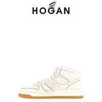 HOGAN H630系列 女士高帮板鞋 GYM6300EY60YJ3 白 38