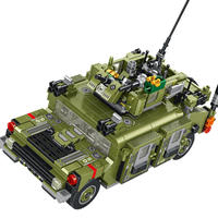 PANLOS BRICKS 潘洛斯 模型军事系列 633025 8合1装甲步兵战车