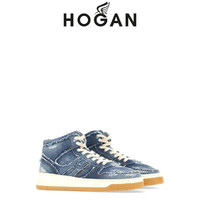 HOGAN H630系列 女士高帮板鞋 GYM6300EY60JDL 蓝 40.5