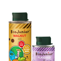 BioJunior 碧欧奇 意大利核桃油250ml+亚麻籽油150ml营养食用油