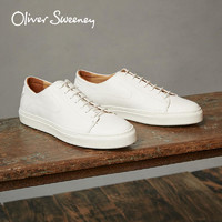 OliverSweeney 意大利真皮进口手工牛皮小白鞋 OSIMO