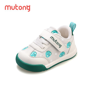 Mutong 牧童 学步鞋男女宝宝鞋子2023春季新款童鞋软底防滑室内婴儿鞋可爱