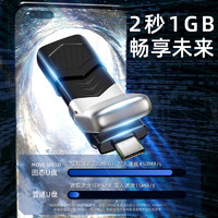 MOVE SPEED 移速 YSUQV-512GSN USB3.1 兩用固態U盤 512G