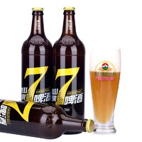 TAISHAN 泰山啤酒 泰山原浆啤酒7天鲜活啤酒瓶装整箱720ml*6瓶8°P原浆