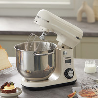 PETRUS 柏翠 廚師機和面機揉面機打蛋器輕音全自動多功能攪拌面包家用小型PE4633