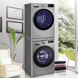 LG 乐金 10Y4PF+90V9E 遥控操作洗烘套装