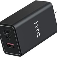 HTC 65W 快速 USB-C 壁式充电器 黑色