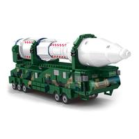 inbrixx 积乎 航空航天系列 691010 长征6号火箭运输发射