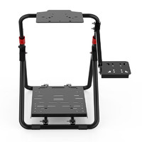 PXN 莱仕达 折叠便携赛车游戏方向盘支架座椅 兼容罗技、PXN、图马思特方向盘