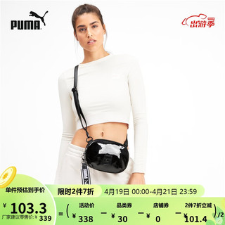 PUMA 彪马 包 运动包 单肩包 Prime Premium X-Body 女包 手包 076602 01 黑色