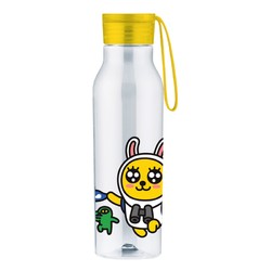 LOCK&LOCK 乐扣乐扣 KAKAO联名 ABF644YEL-KKM 塑料杯 550ml 黄色兔子