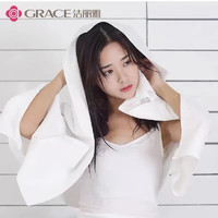 洁丽雅（Grace）一次性浴巾差旅便携式加厚压缩吸水速干酒店用品一次性浴巾 1包 70*90