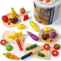 DORJEE DT26011 水果蔬菜切切乐 情景玩具 22件