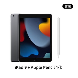 Apple 苹果 iPad 2021 10.2英寸平板电脑 64GB WIFI版 + Apple pencil 一代 手写笔