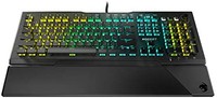 ROCCAT 冰豹 Vulcan Pro 光学 RGB 游戏键盘 - 战术,黑色 (ROC-12-102)